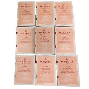 Marula Pure Beauty Oil Light Hair Treatment & Styling Oil 1ml/.03floz Lot of 9